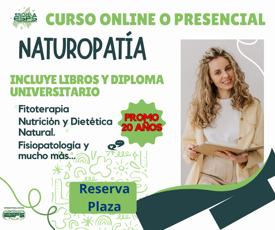 Curso de Naturopatía Online Universitario